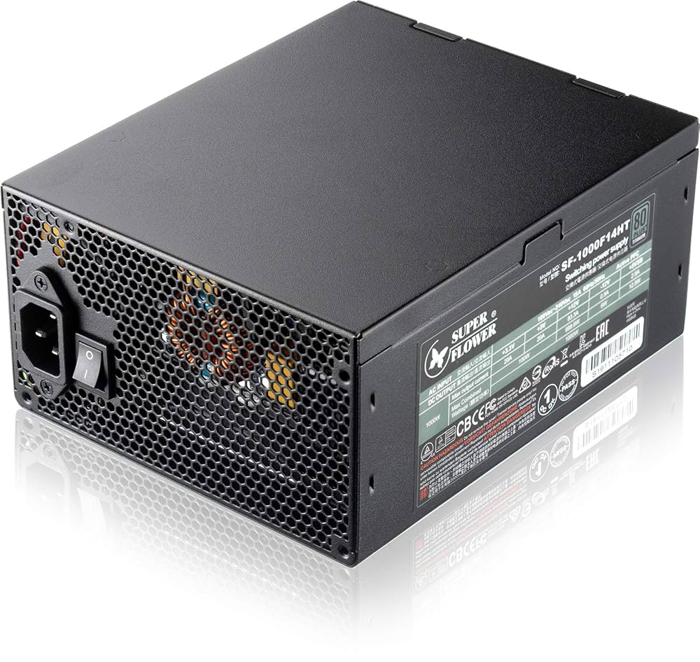 Amazon | SUPERFLOWER 80PLUS TITANIUM認証 ハイエンド1000W電源
